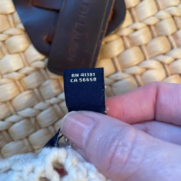 CHAPS Tribal Natural Cream Crochet Fringe Pullover Boho Sweater Size S/M Hippie - Picture 7 of 9